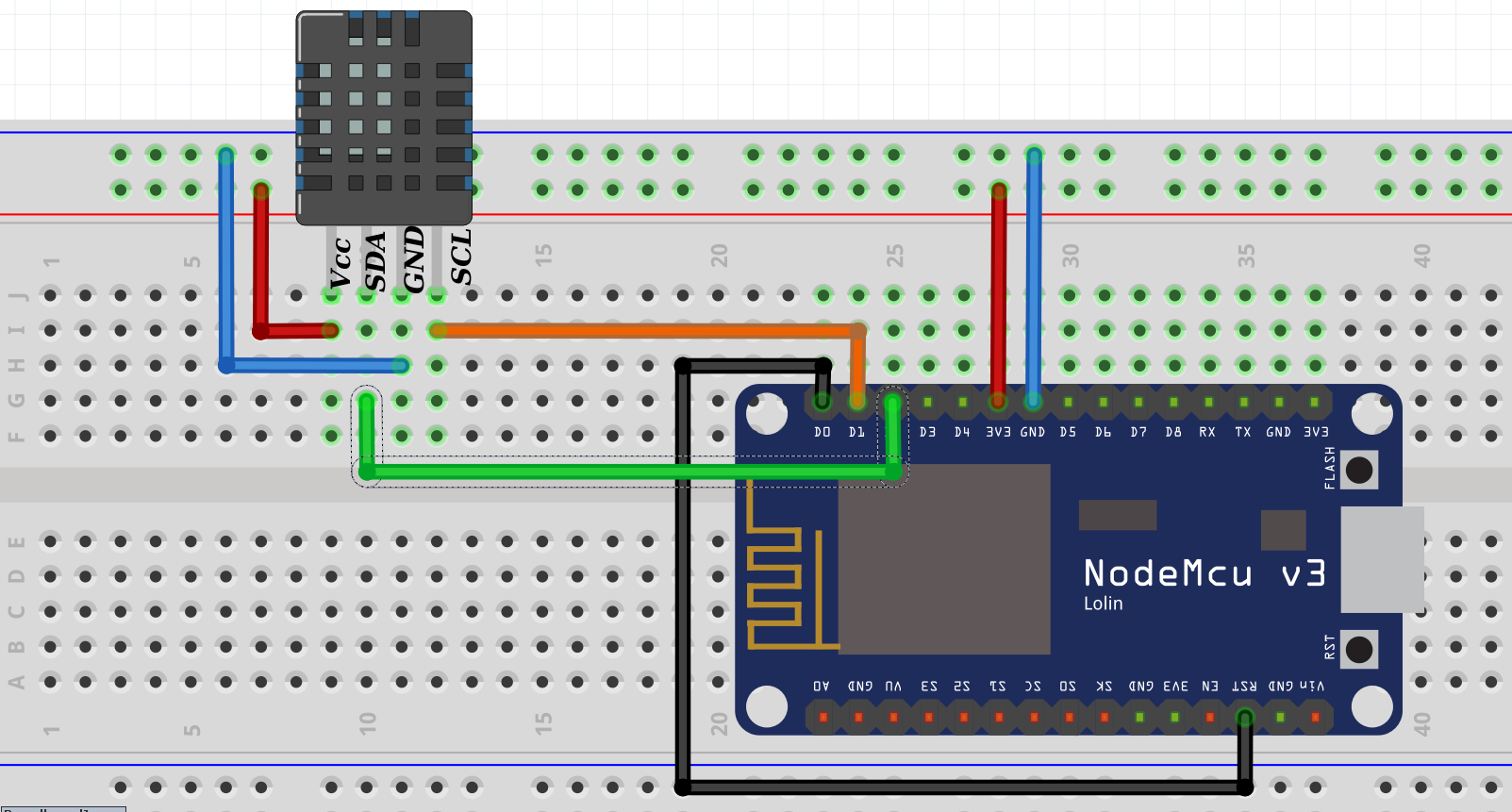 Esp8266 схема подключения датчиков